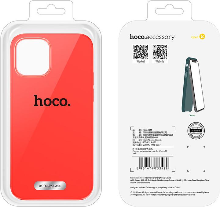 Actual product image Hoco Pure Protective Case iPhone 14 Pro (Apple iPhone 14 Pro)