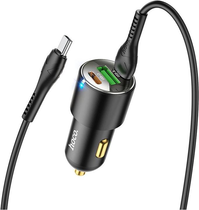 Produktbild Hoco NZ6 Autoladegerät inkl. Kabel Typ-C