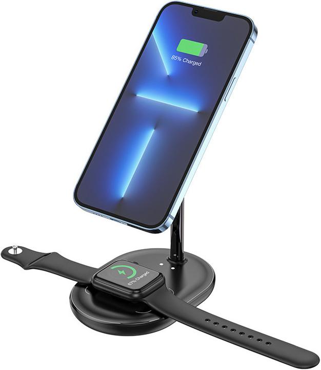 Image du produit Hoco CW40 Chargeur sans fil 3 en 1 (15 W)