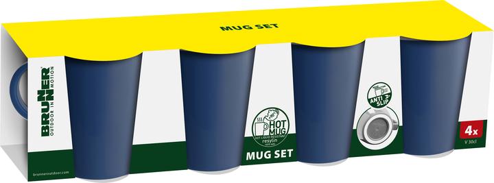 Image du produit Brunner Mug Set ABS bleu foncé