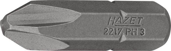 Produktbild HAZET Bit 2217-PH3 ∙ Sechskant8 (5/16 Zoll) ∙ Kreuzschlitz Profil PH ∙ PH3 (Kreuz Phillips PH)