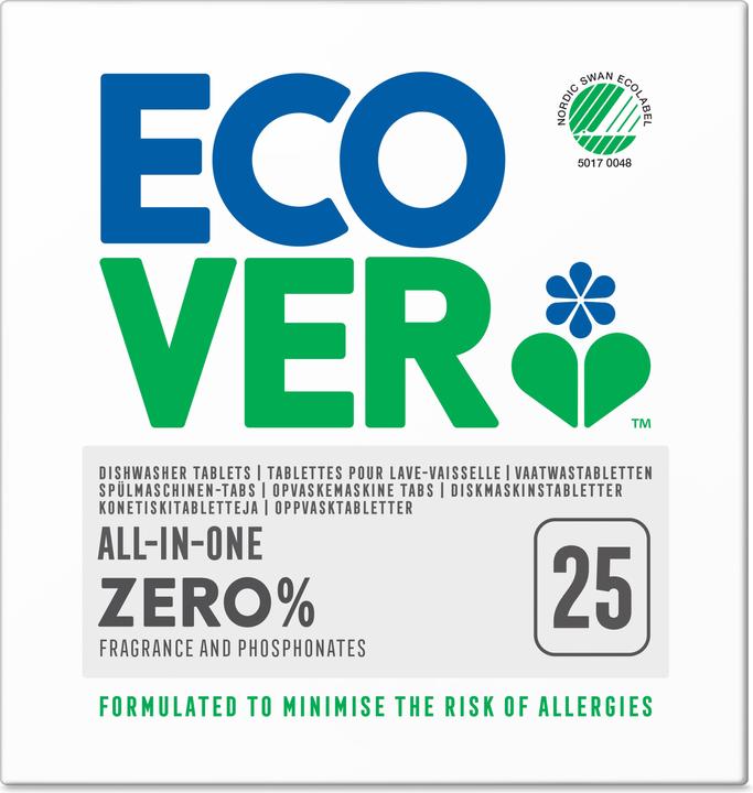 Ecover All-in-One (Tabs, 25 Waschgänge)