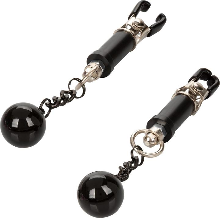 Image du produit CalExotics Pinces à tétons Weighted Twist Nipple Clamps