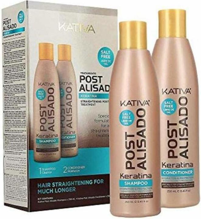 Immagine prodotto Kativa Keratin Post Alisado Profesional Lote 2 pz (Set per la cura dei capelli)