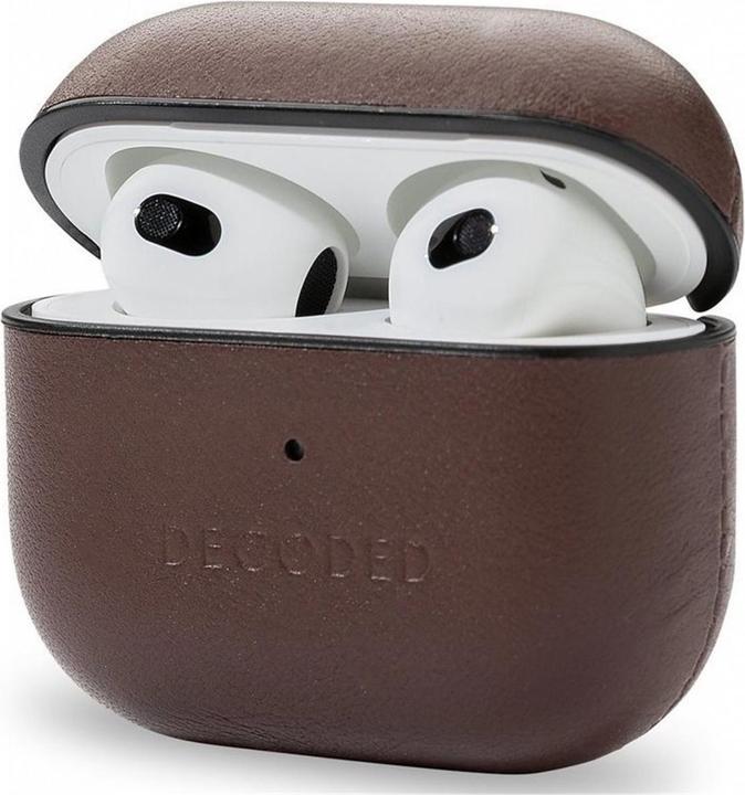 Produktbild Decoded Leather AirCase für Apple Airpods 3G (Kopfhörer Hülle)