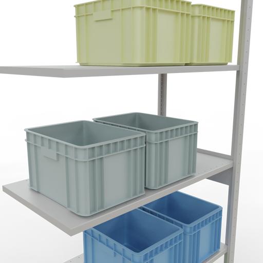Image du produit Schulte Lagertechnik Système enfichable Élément suivant MULTIplus150 avec traverse de longueur