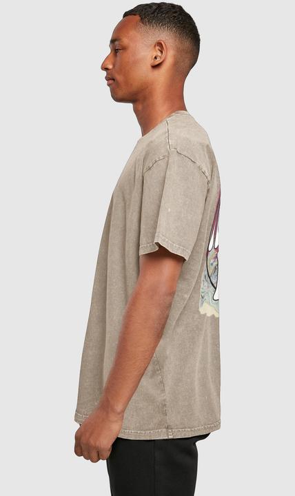 Produktbild Merchcode Random Life Acid Washed Heavy Oversized Tee - 112665 (XXL)