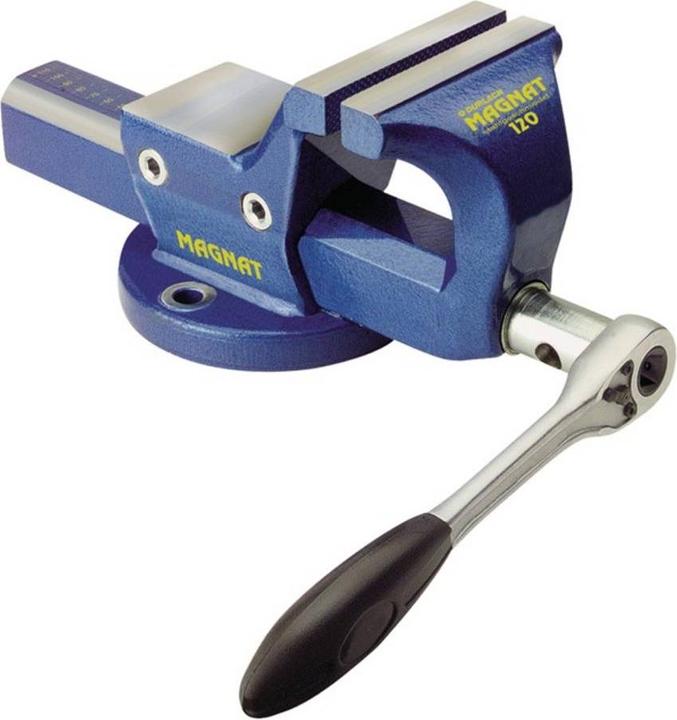 Productafbeelding Peddinghaus Parallelbankschroef Magnat Kaak w.140mm Klem w.200mm gesmeed DURLACH (200 mm)