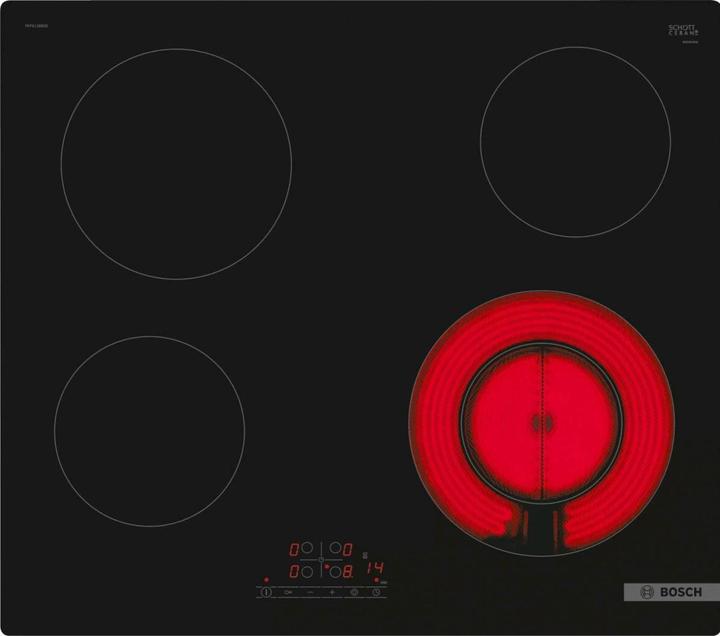 Image du produit Bosch Hausgeräte Série 4 Table de cuisson électrique60 cm (59.20 cm, Table de cuisson électrique)