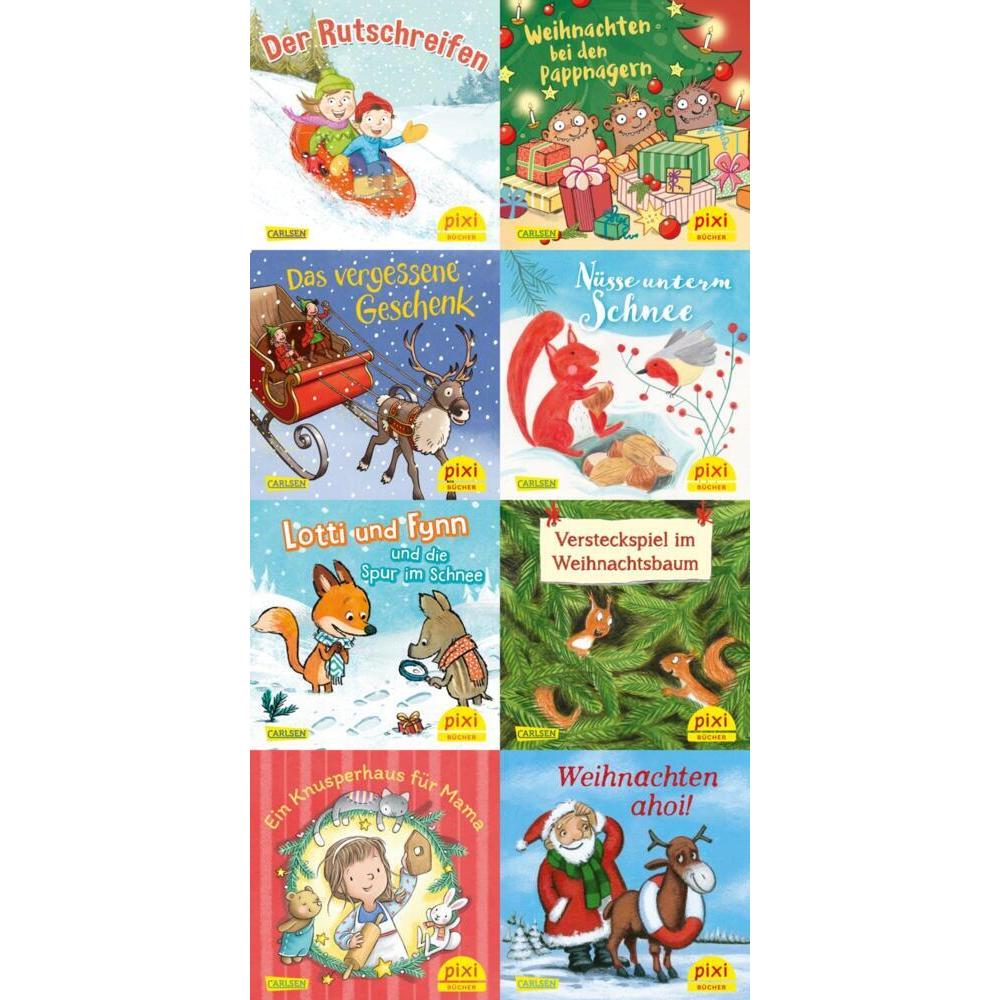 diverse:Pixi-Weihnachts-8er-Set 39: Pix, Kinderbücher von Diverse
