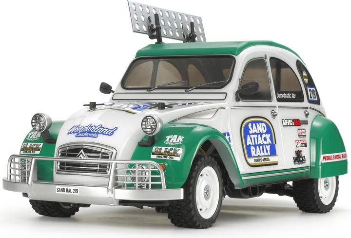 Tamiya 110 Elektro Citroen 2CV Rally Bausatz (Kit)