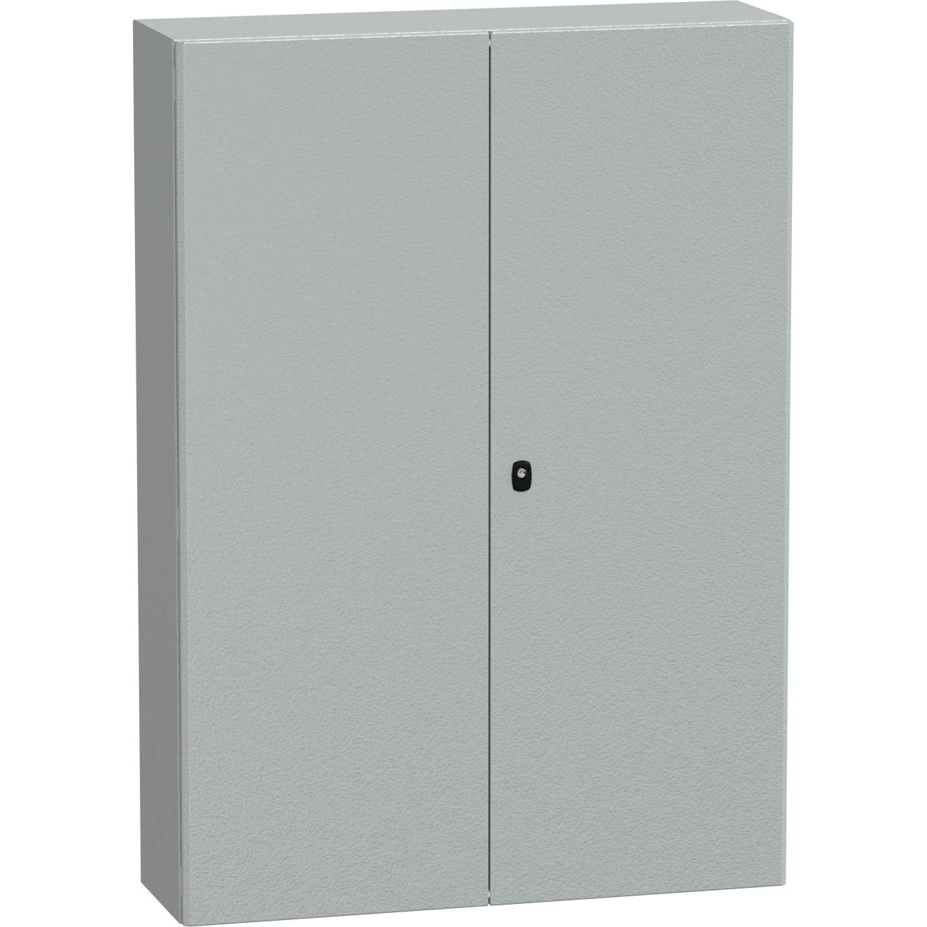 Schneider Electric, Verteilerschrank Zubehör, NSYS3D141030D Spacial ohne Platte H1400xB1000xT300 Volltür S3D