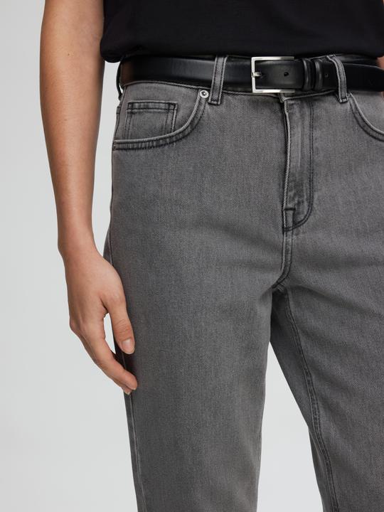 Produktbild Selected Femme Graue Straight Fit Jeans (W31/L32)