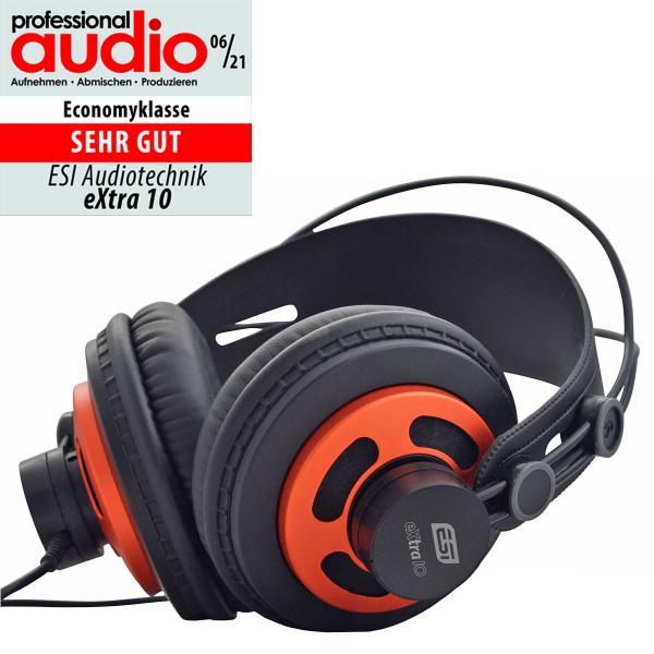Actual product image ESI Audiotechnik eXtra 10, professional monitor headphones