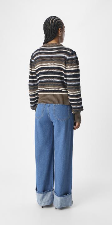 Produktbild Object Gestreifter Pullover (XL)