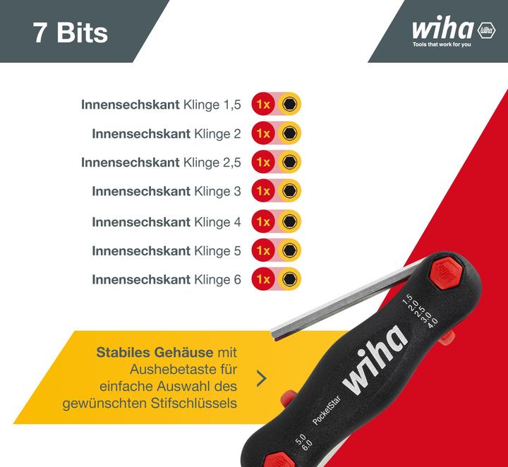 Actual product image Wiha PocketStar