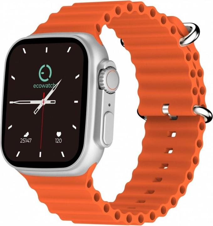 Produktbild Maxcom Smartwatch EcoWatch ECO 2 srebrny (27 mm)