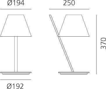 Actual product image Artemide La Petite LED table lamp (307 lm, E14)