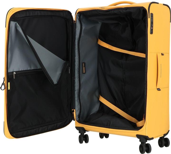 Produktbild Mandarina Duck Eco Coated 4 Rollen Trolley L 78 cm mit Dehnfalte (103.50 l)