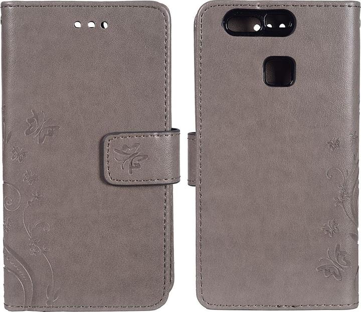 Produktbild König Design Schutz Handy Hülle für Huawei P9 Case Cover Tasche Wallet Etui Handyhülle Bumper (Huawei P9)