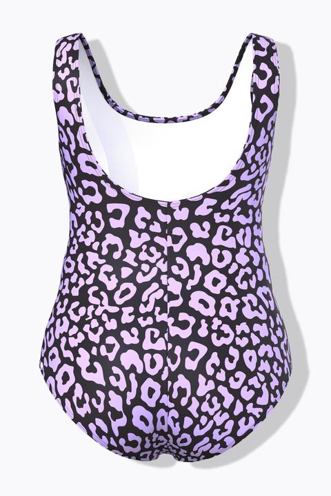 Actual product image Ulla Popken Leopard Print Swimsuit (60)
