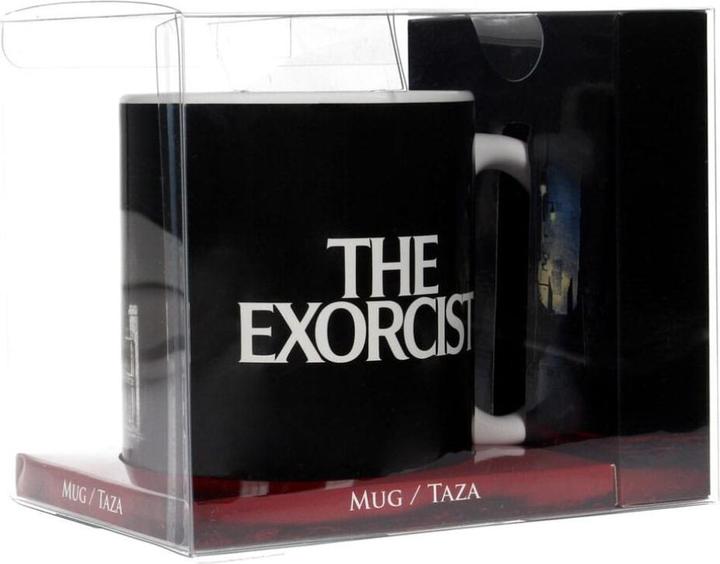 Actual product image SD Toys Der Exorzist Geschenkbox Tasse & Schlüsselanhänger Poster Print Black & White (320 ml, 1x)