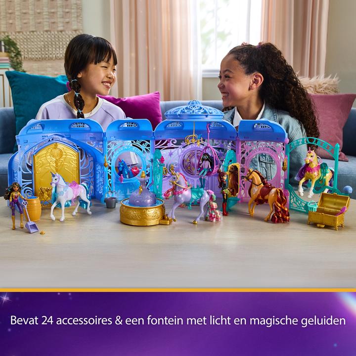 Image du produit Spin Master Unicorn Academy - Stall Spielset (inkl. Brunnen mit Licht- und Soundeffekten)