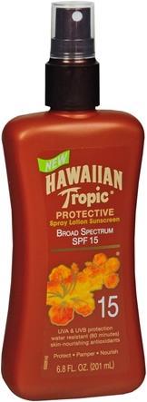 Hawaiian Tropic Protective (Sonnenspray, Sonnenöl, SPF 15, 200 ml)