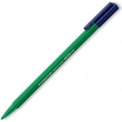 Staedtler, Malstifte, Fasermaler tripluscolor 323 (Grün, 1 x)