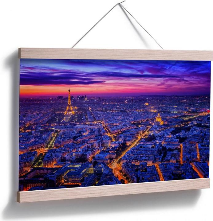 Image du produit Trenddeko Miguel - Paris la nuit (100 x 70 cm)