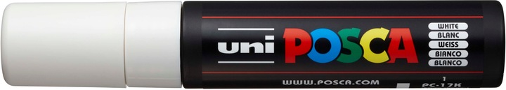 Immagine prodotto Posca Marchio PC-17K a punta rettangolare (Bianco, 15 mm, 1 x)