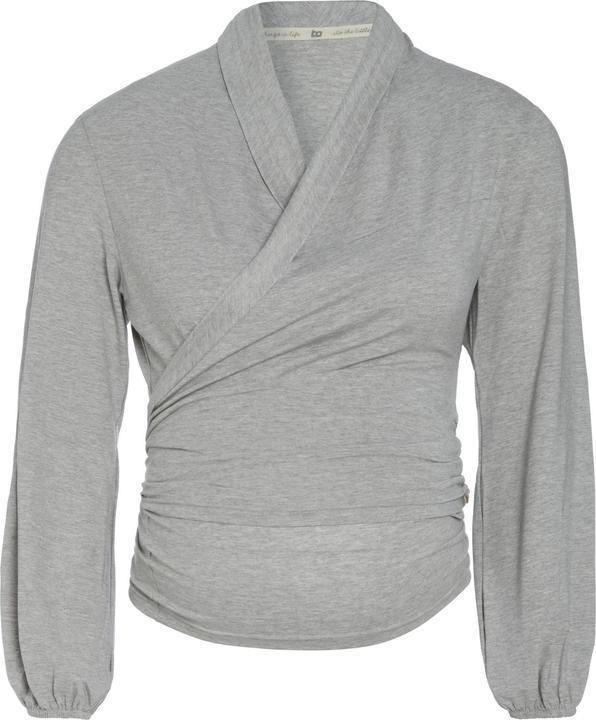 Actual product image Baby's only Babys Only maternity wrap top Glow, dusty grey (S)