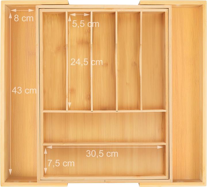 Image du produit Relaxdays Besteckkasten