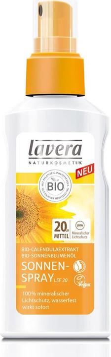 Actual product image Lavera Organic (Sun spray, SPF 20, 125 ml)