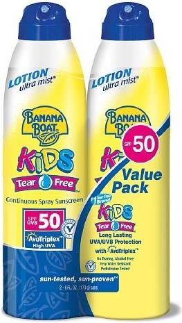 Banana Boat Kids (Sonnencreme, 350 ml)