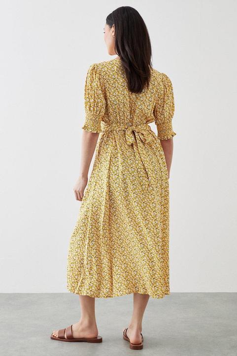 Produktbild Dorothy Perkins Midikleid Geraffte Manschette (34)