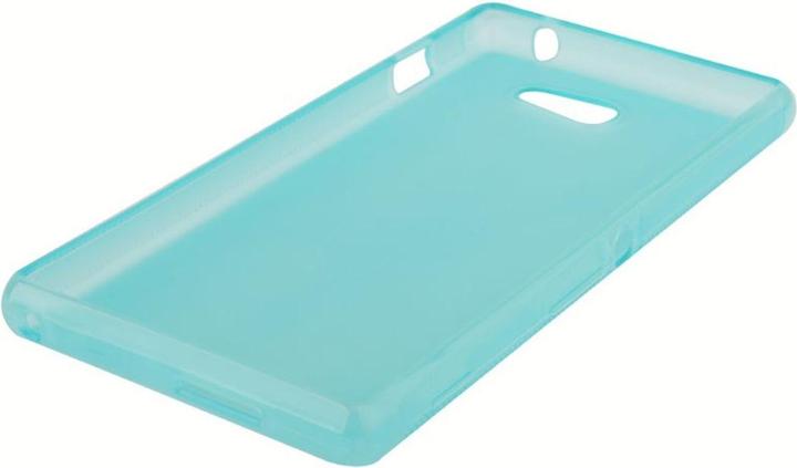 Produktbild König Design Handyhülle TPU Tasche für Sony Xperia M2 S50h Transluzent Blau (Sony Xperia M2)