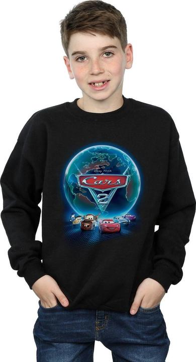 Produktbild Disney Cars Globe Movie Poster Sweatshirt Jungen (140, 146)