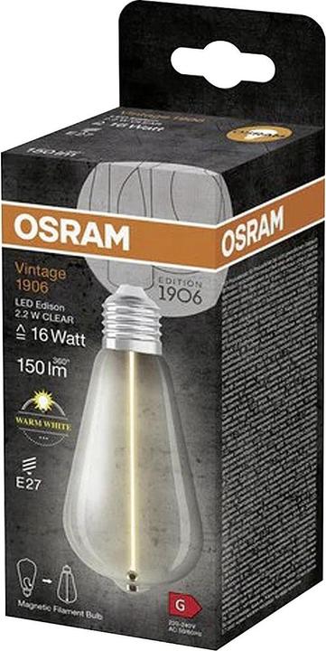 Immagine prodotto Ledvance Lampada a LED (E27, 2.20 W, 150 lm, 4 x, G)