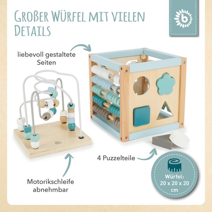 Produktbild Bieco Motorikwürfel