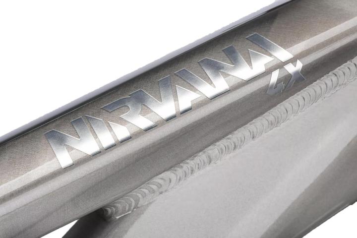Actual product image Ghost Nirvana 4X - Raw Alu/Chrome (34 cm)