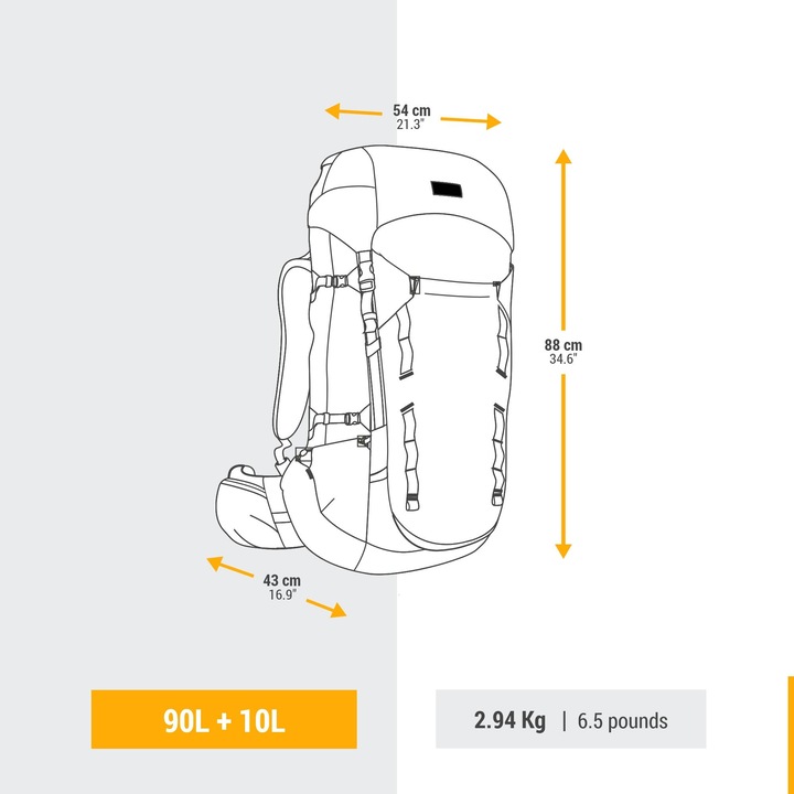 Image du produit Forclaz MT900 SYMBIUM (90 l)