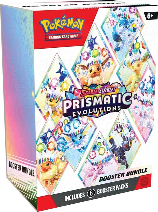Actual product image Pokémon Pokemon Trading Card Game Booster Bundle Prismatic Evolution (English, Booster Pack)