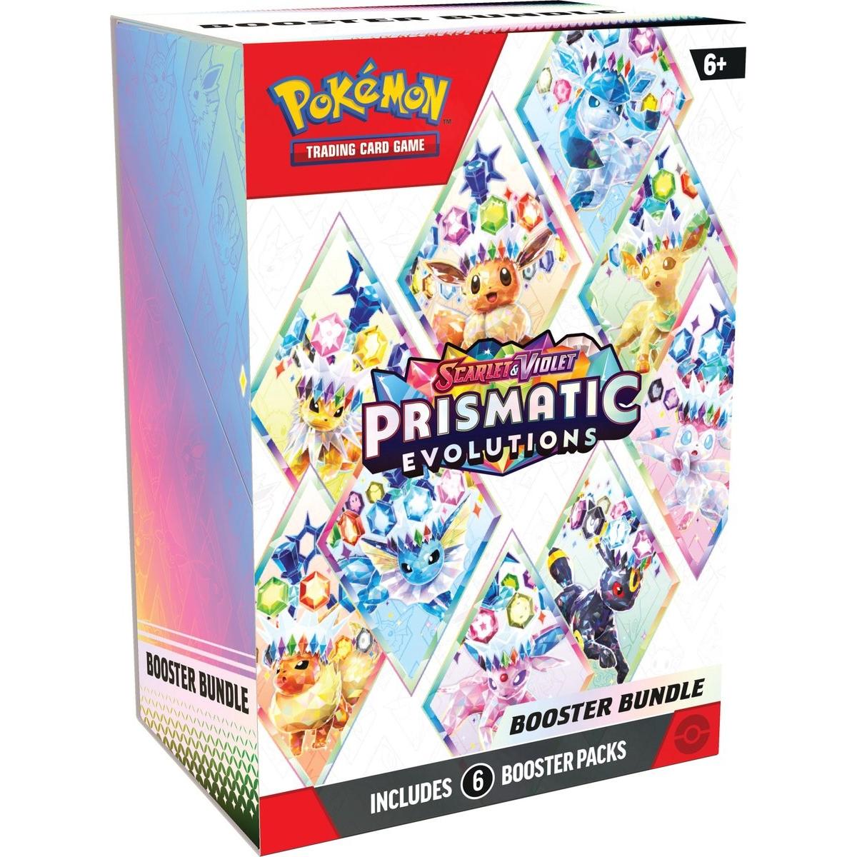 Pokémon Pokemon Trading Card Game Booster Bundle Prismatic Evolution (Inglese, Pacchetto Booster)