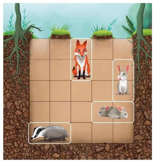 Produktbild Smart Games Down The Rabbit Hole (Multilingual, Französisch, Italienisch, Englisch, Deutsch)