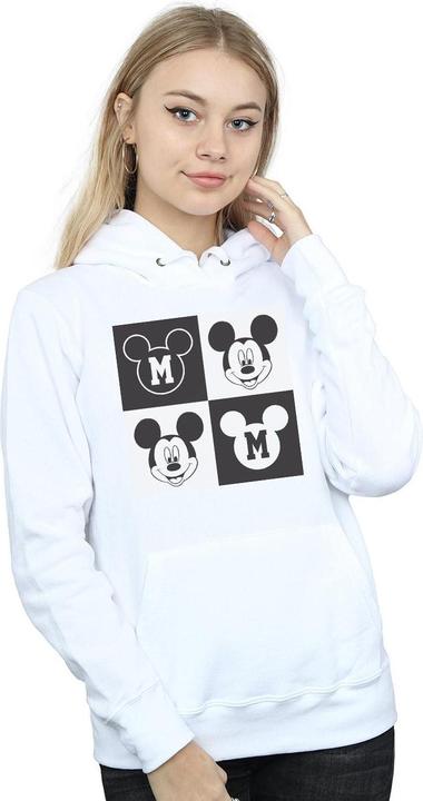 Produktbild Disney Mickey Mouse Smiling Squares Kapuzenpullover (S)