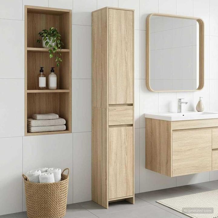 Produktbild vidaXL Badezimmerschrank (33 x 30 x 190 cm)