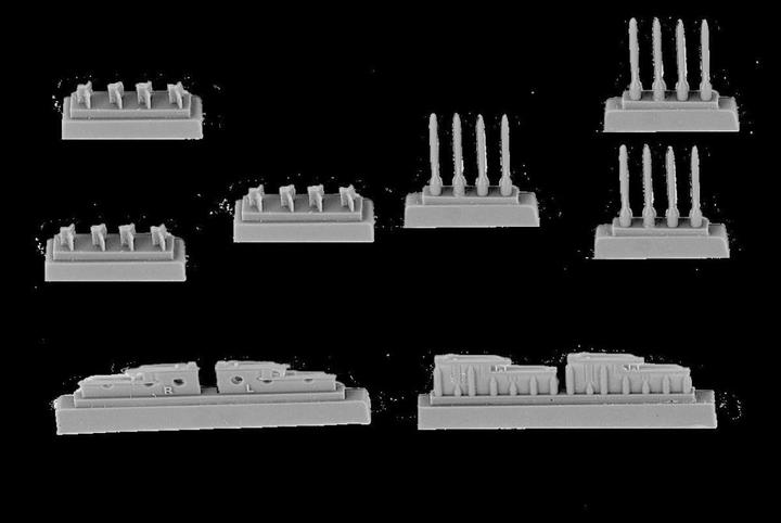 Actual product image CMK IAF Fouga Magister (a.othed planes)-IMI 80mm unguided rockets