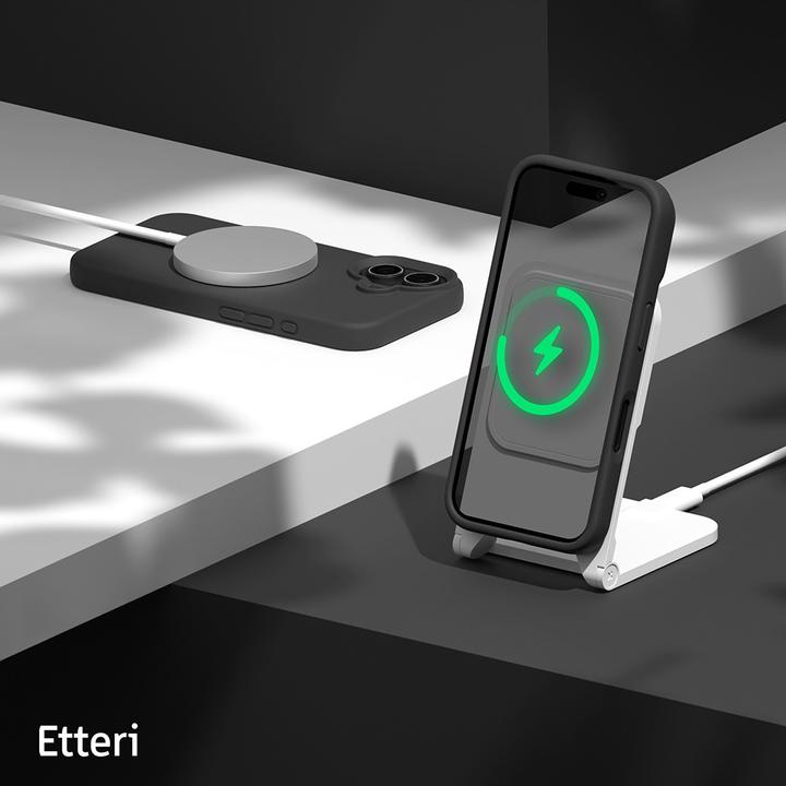 Produktbild Etteri NakÅ‚adka Silicone Mag case for iPhone 17 Air black (Apple iPhone 17 Pro)