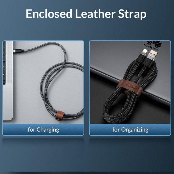 Actual product image Orico USB C - USB C PD 100W Fast Charging Cable 180 (1 m)